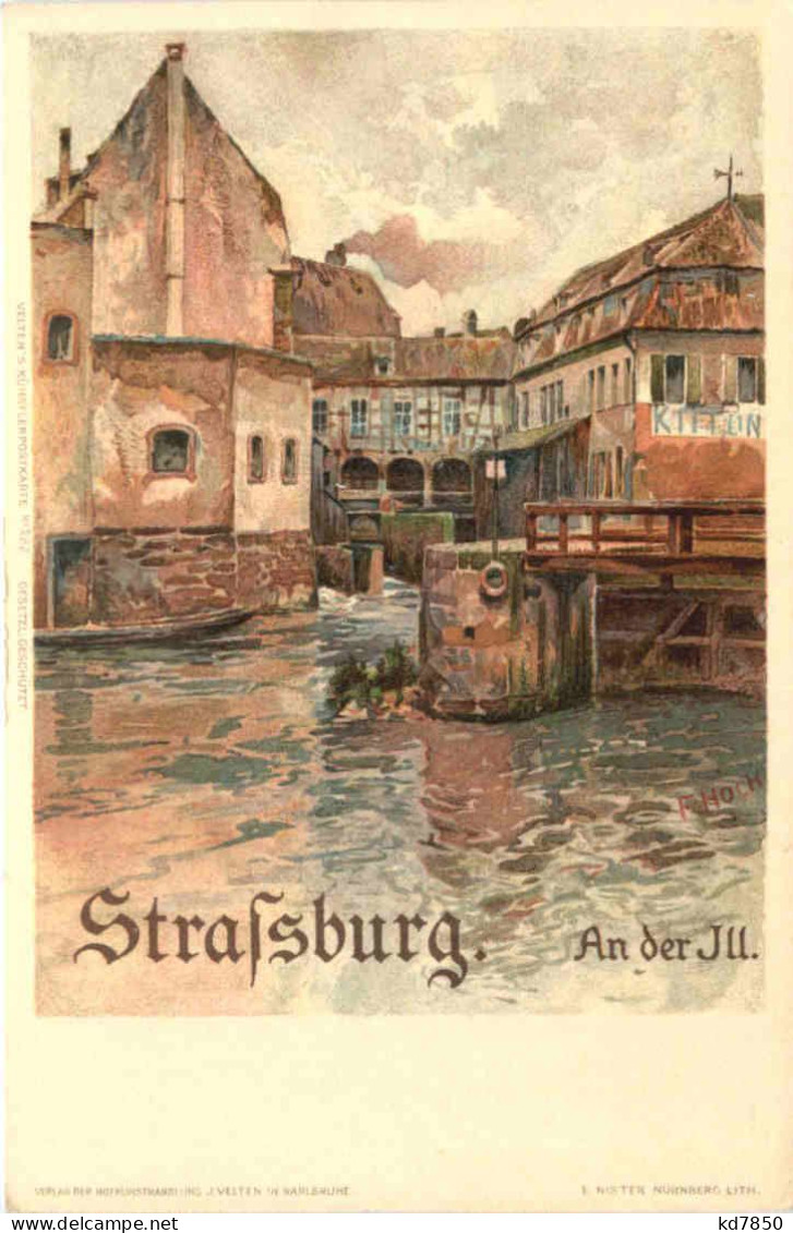 Strassburg - An Der Ill - Litho - Strasbourg