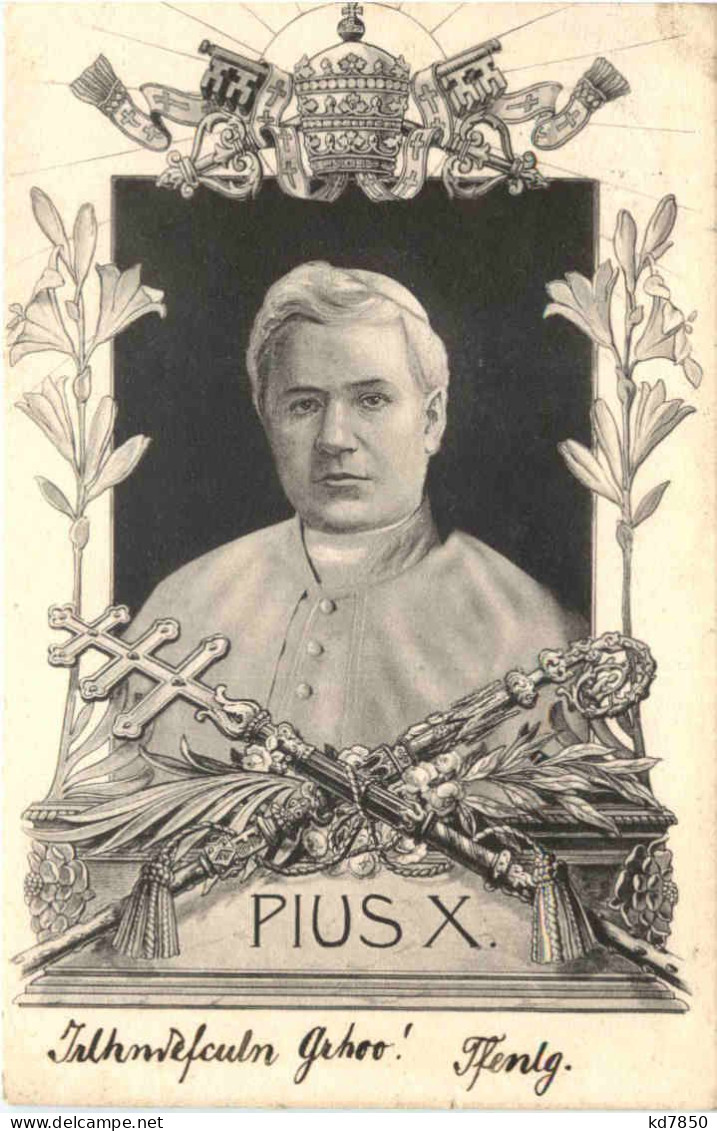 Papst Pius X - Pausen