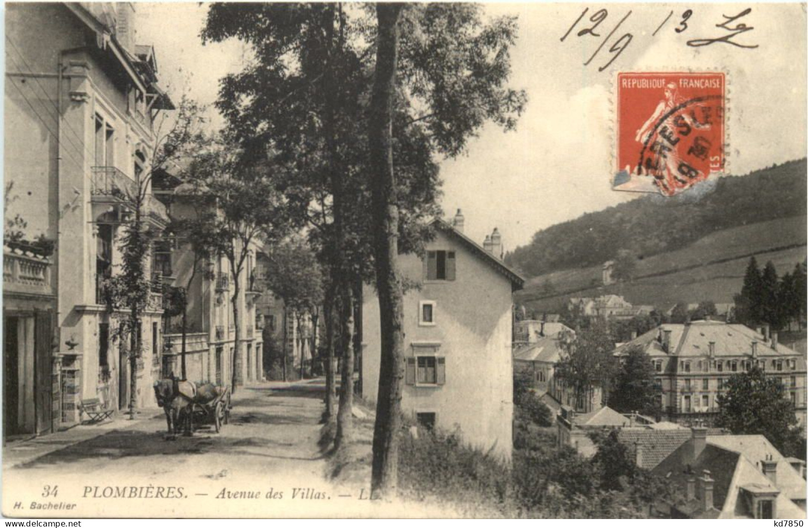 Plombieres-Les-bains, Avenue Des Villas - Plombieres Les Bains