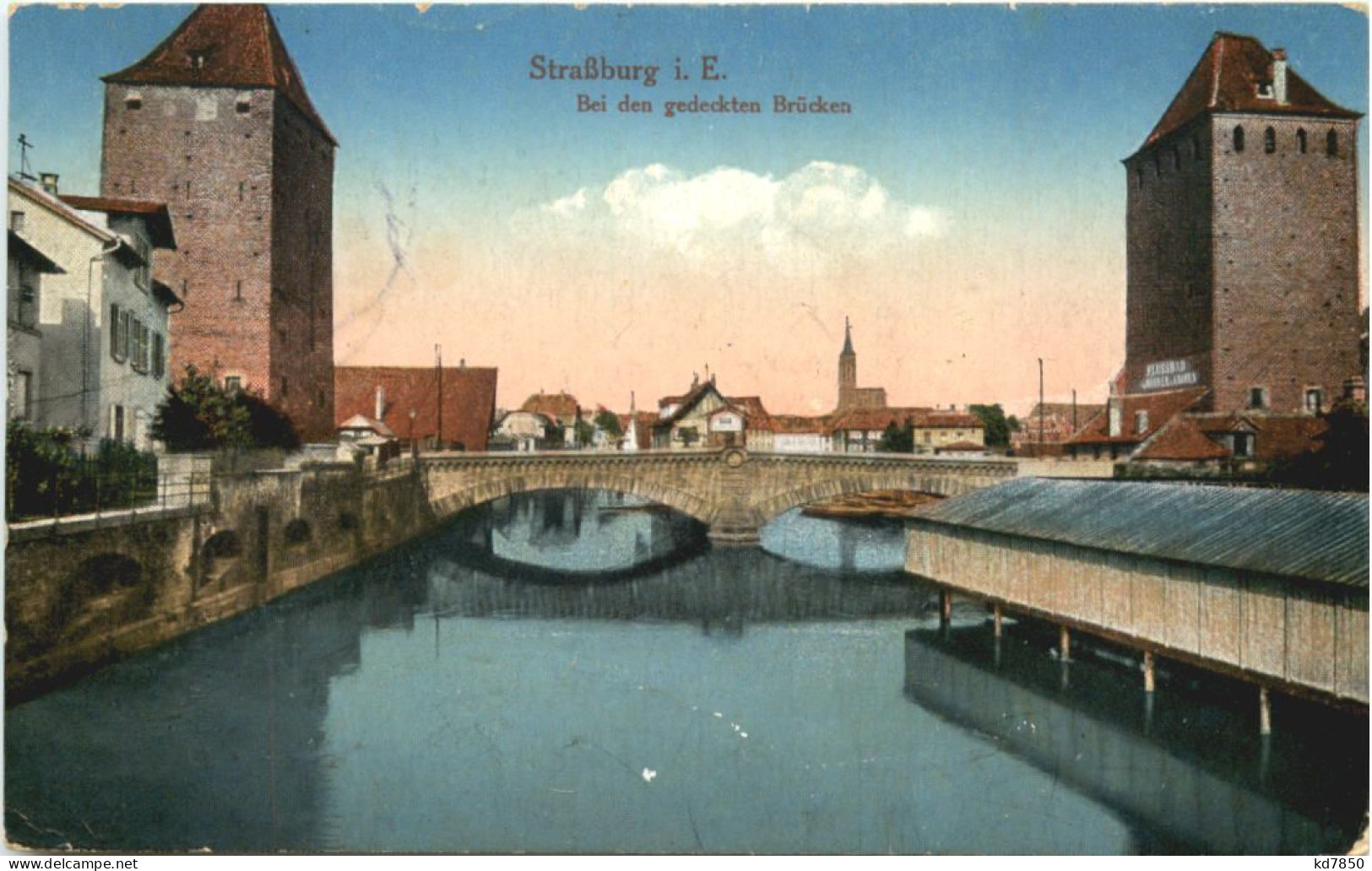 Strassburg, Bei Den Gedeckten Brücken - Strasbourg