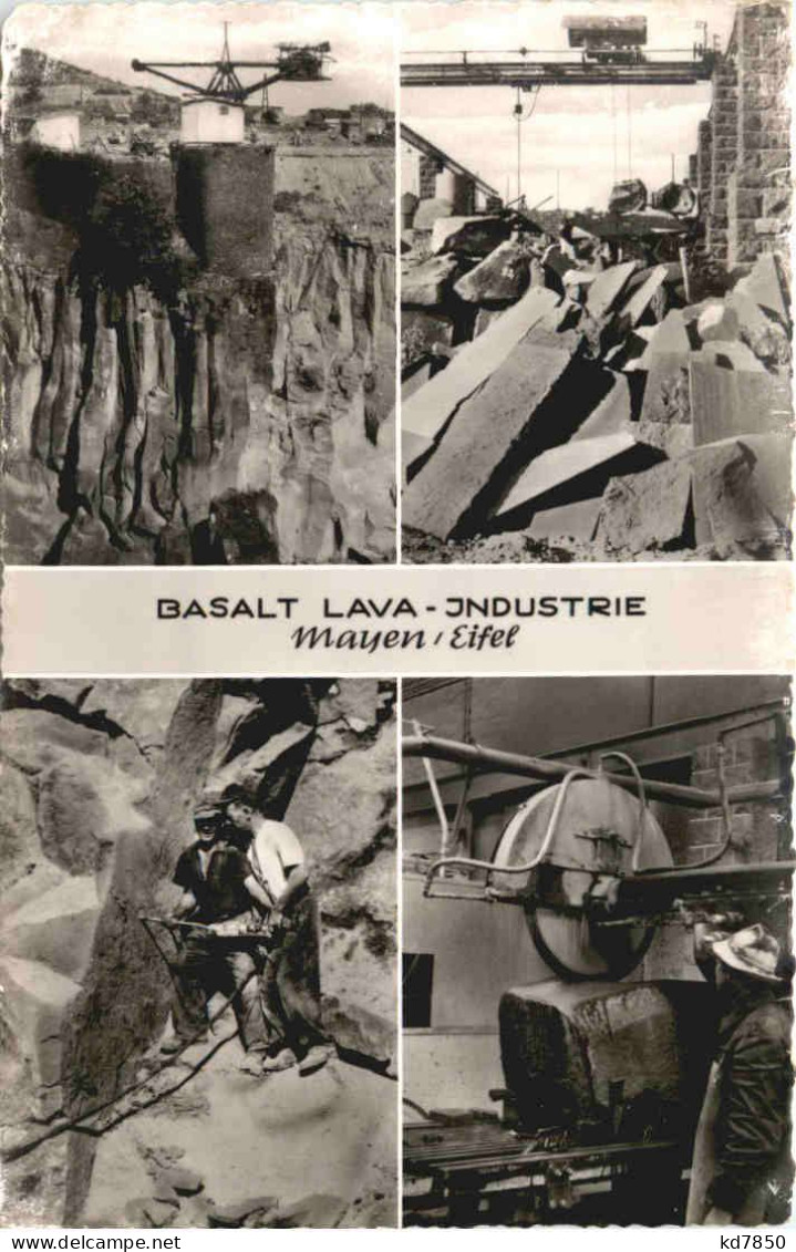 Mayen - Basalt Lava Industrie - Mayen