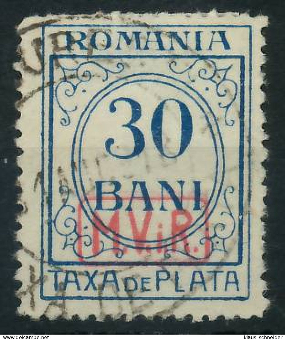 BES. 1WK D-MV RUMÄNIEN PORTO Nr 4 Gestempelt X434972 - Occupazione 1914 – 18