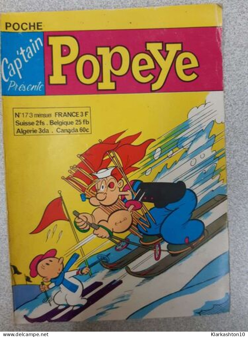 Popeye Nº173 - Poche Captain Presente - Altri & Non Classificati