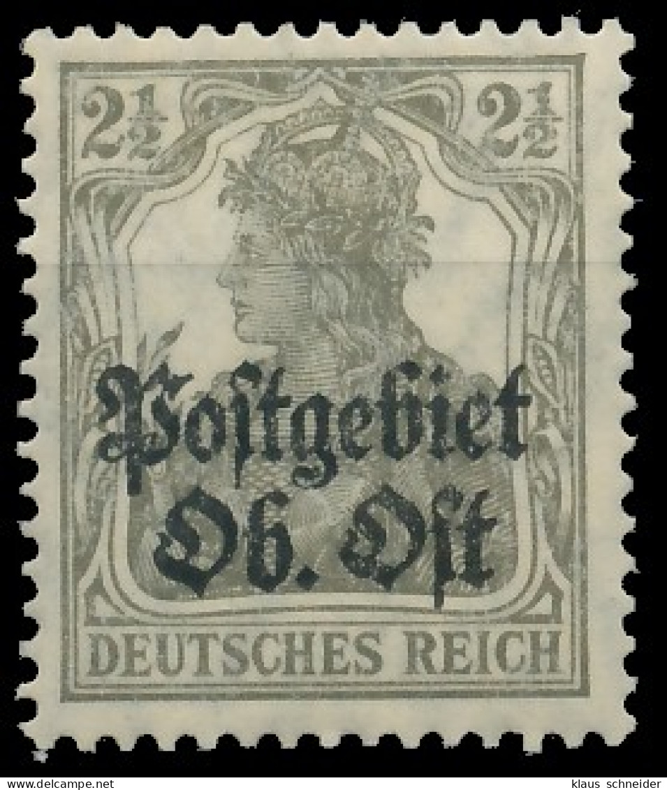 BES. 1WK PG OBER OST Nr 1b Postfrisch Gepr. X43B456 - Ocupación 1914 – 18