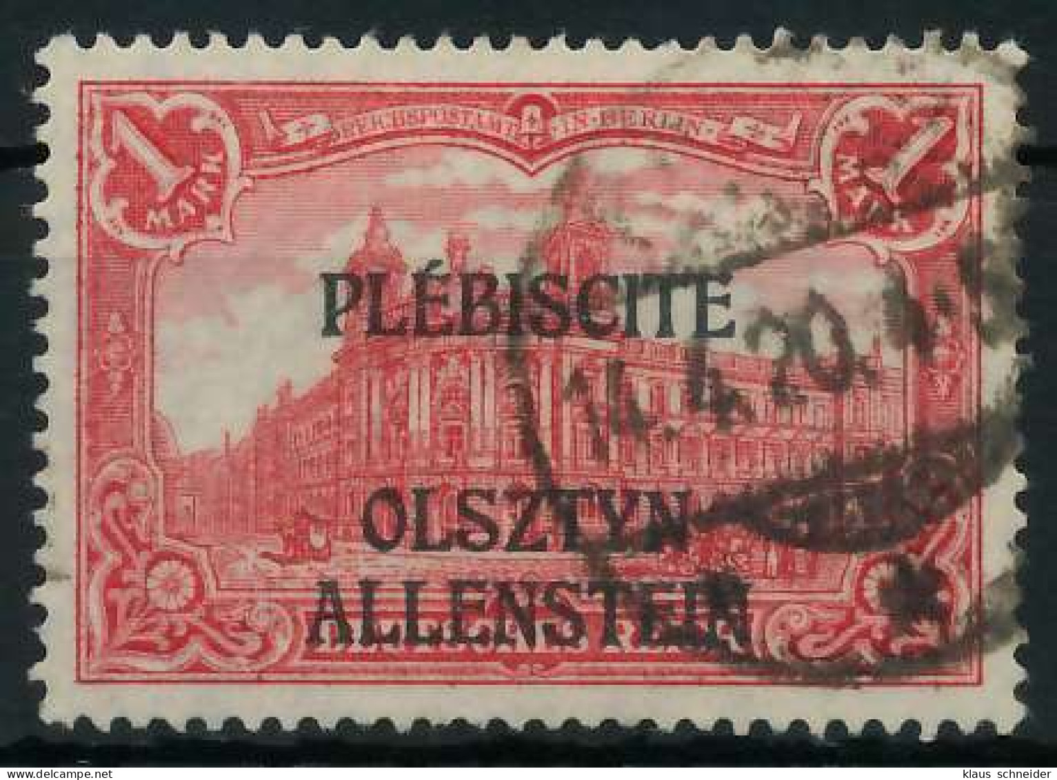 ALLENSTEIN Nr 10 Gestempelt X45342A - Other & Unclassified