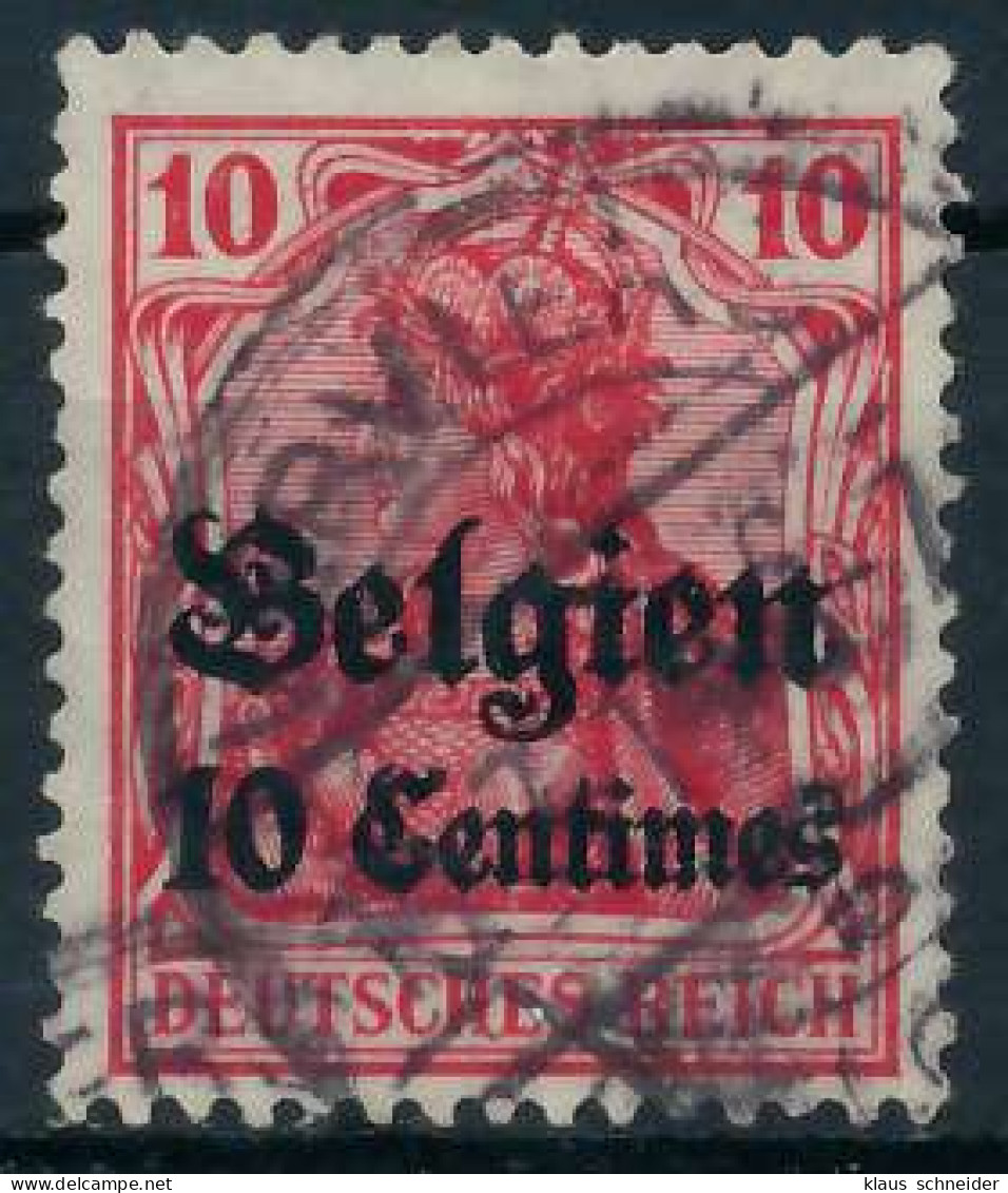 BES. 1WK LANDESPOST BELGIEN Nr 3 Gestempelt X45A676 - Bezetting 1914-18