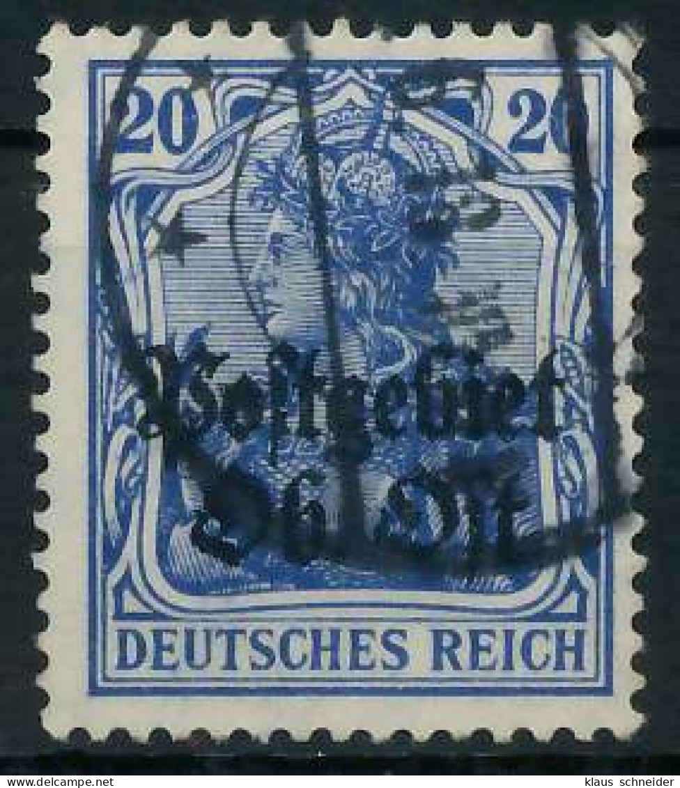 BES. 1WK PG OBER OST Nr 8b Gestempelt X45AA4A - Occupazione 1914 – 18