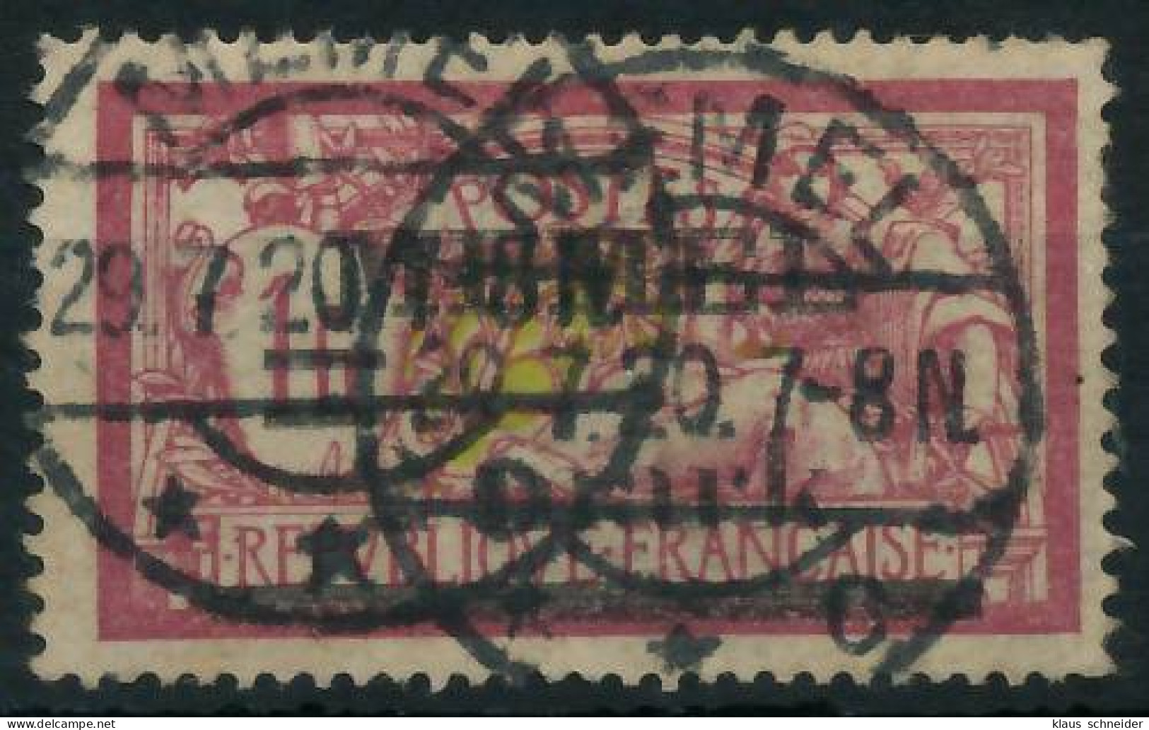 MEMEL 1920 Nr 28x Gestempelt Gepr. X47301A - Memelland 1923