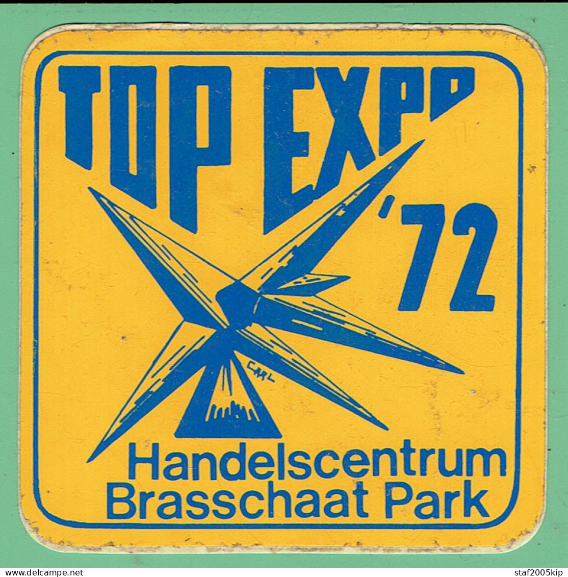 Sticker - Hanfelscentrum Brasschaat Park - TOP EXPO 1972 - Autocollants
