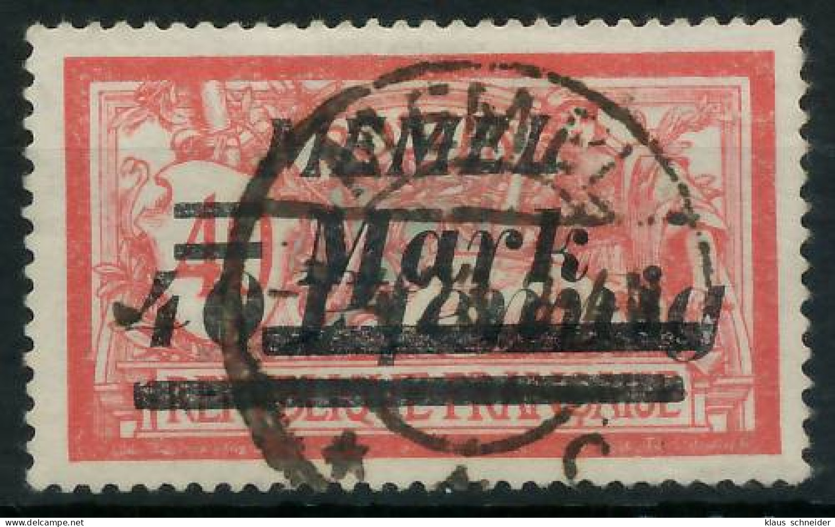 MEMEL 1922 Nr 119 Gestempelt X478B1E - Memel (Klaïpeda) 1923