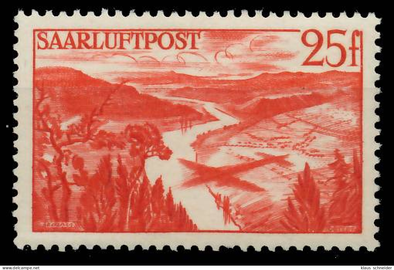 SAARLAND 1948 Nr 252 Postfrisch X478BA6 - Unused Stamps