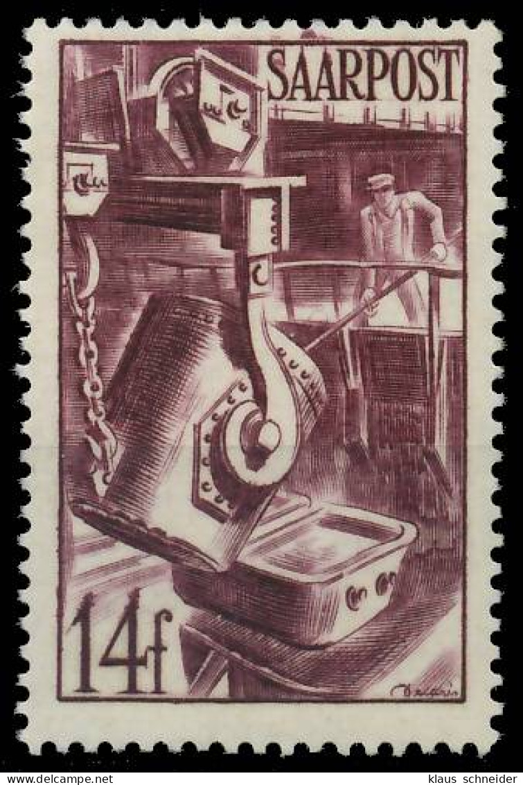 SAARLAND 1948 Nr 249 Postfrisch X478C4E - Unused Stamps