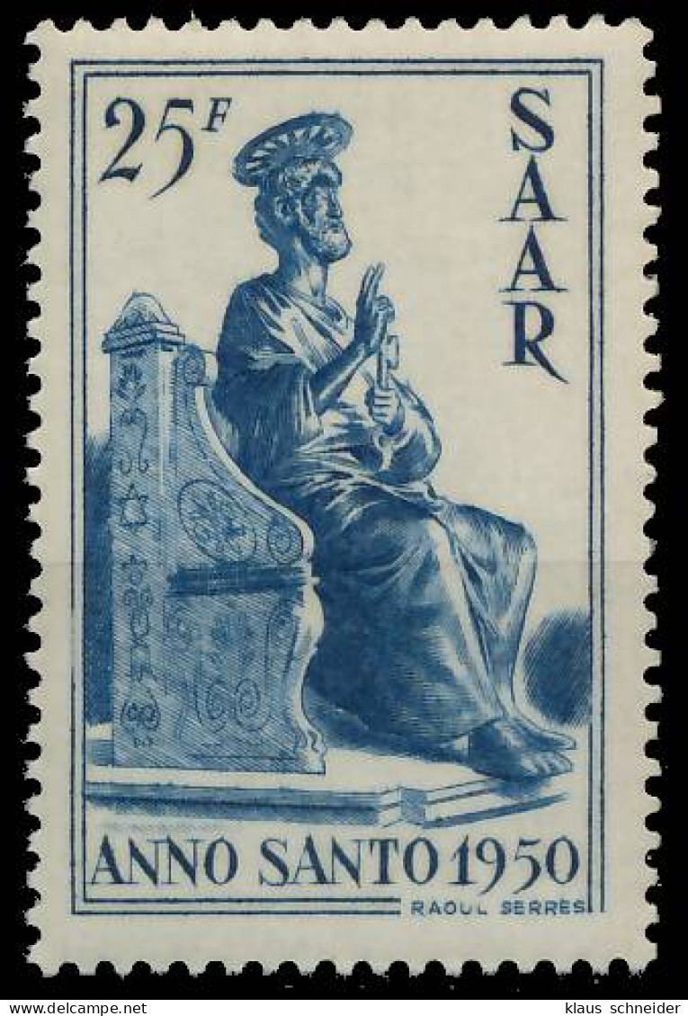 SAARLAND 1950 Nr 295 Postfrisch X478DB2 - Unused Stamps