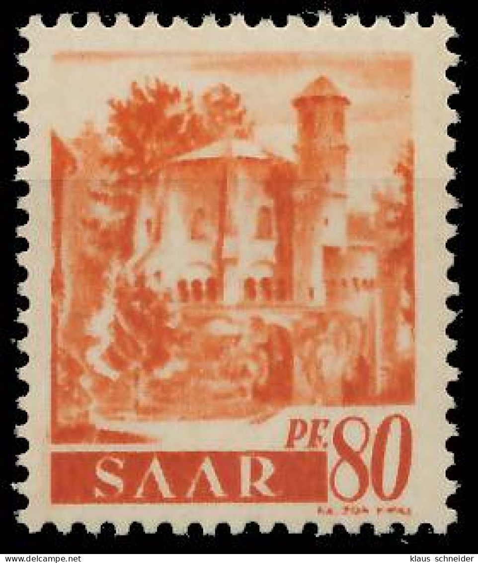 SAARLAND 1947 Nr 223Z Postfrisch S01FA2E - Unused Stamps