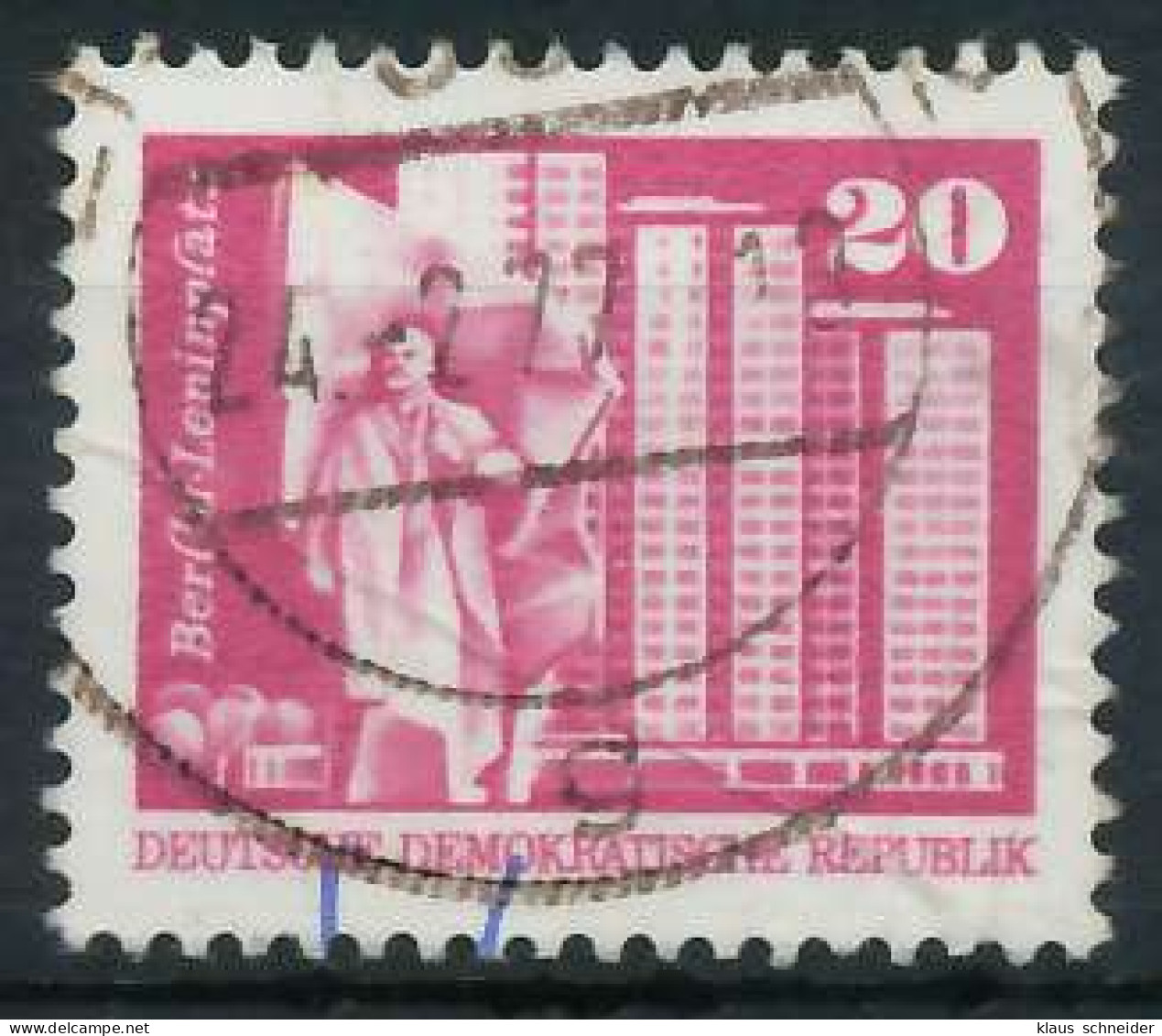 DDR DS AUFBAU IN DER Nr 1869v Gestempelt X479062 - Used Stamps