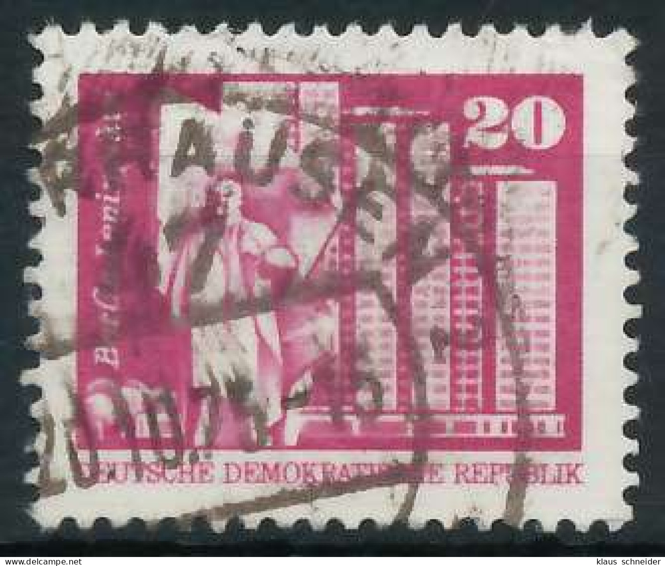 DDR DS AUFBAU IN DER Nr 1869v Gestempelt X47905E - Used Stamps