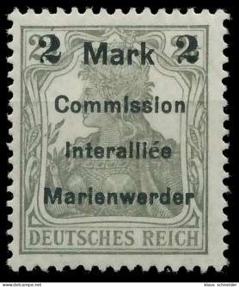 MARIENWERDER Nr 23AIa Ungebraucht Gepr. X49A62E - Altri & Non Classificati