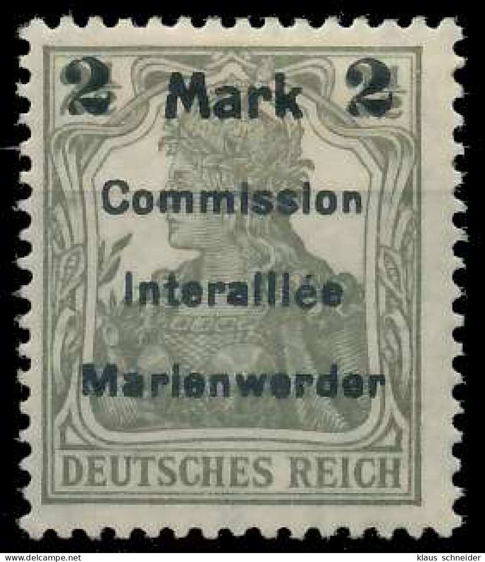 MARIENWERDER Nr 23AIb Ungebraucht Gepr. X49A63A - Other & Unclassified