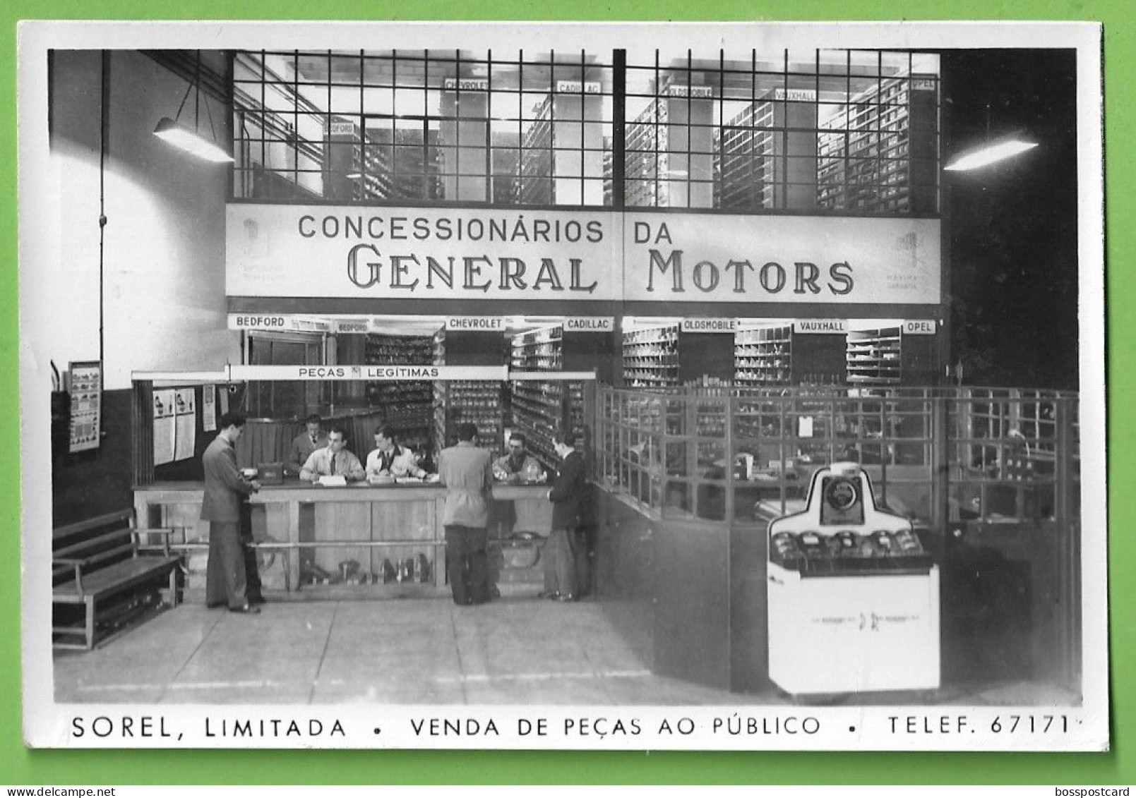 Lisboa - Loja Comercial - General Motors - Publicidade - Portugal (Fotográfico) - Lisboa