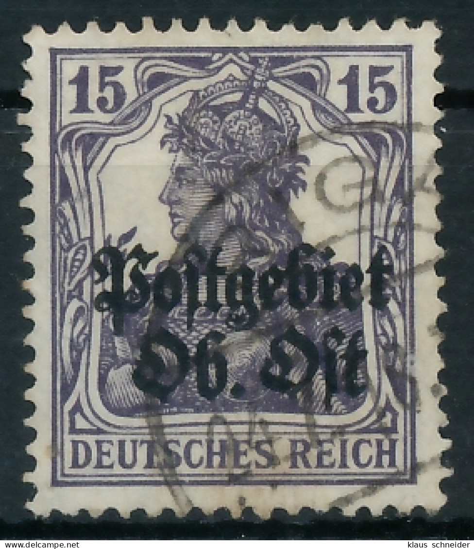 BES. 1WK PG OBER OST Nr 7b Gestempelt Gepr. X49AA62 - Ocupación 1914 – 18