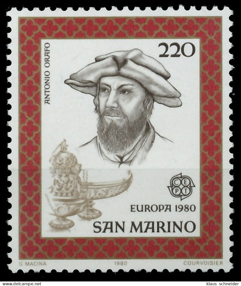 SAN MARINO 1980 Nr 1213 Postfrisch X59A2A6 - Unused Stamps
