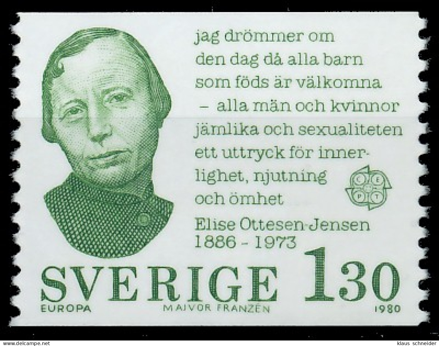 SCHWEDEN 1980 Nr 1106 Postfrisch S1C3616 - Unused Stamps