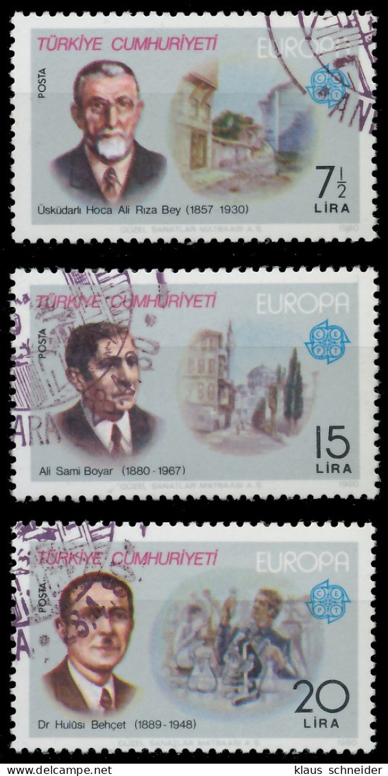 TÜRKEI 1980 Nr 2510-2512 Gestempelt X59A39A - Used Stamps