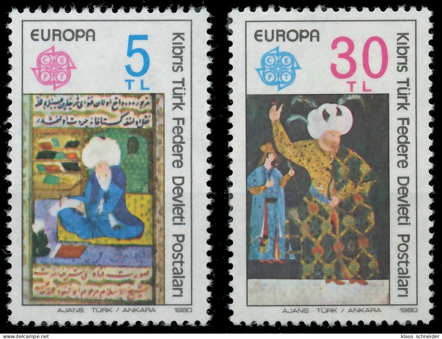 TÜRKISCH-ZYPERN 1980 Nr 83-84 Postfrisch S1C36E2 - Nuevos