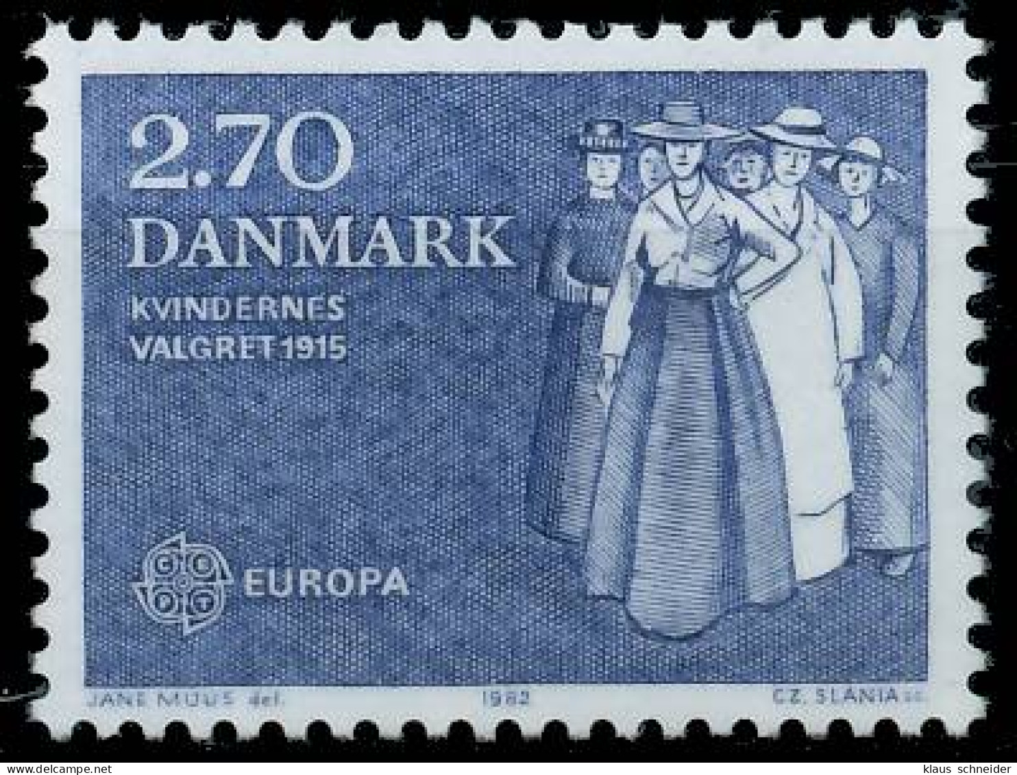 DÄNEMARK 1982 Nr 750 Postfrisch X5B51EE - Neufs