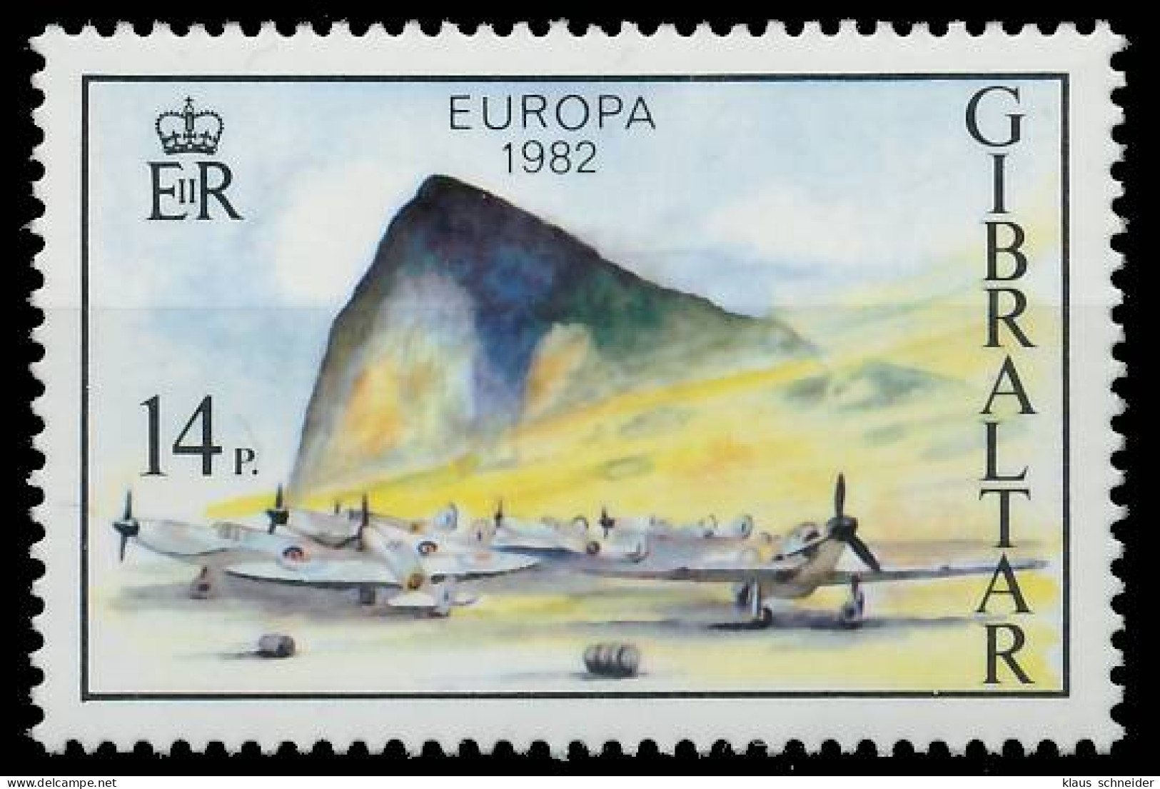 GIBRALTAR 1982 Nr 451 Postfrisch X5B5282 - Gibilterra