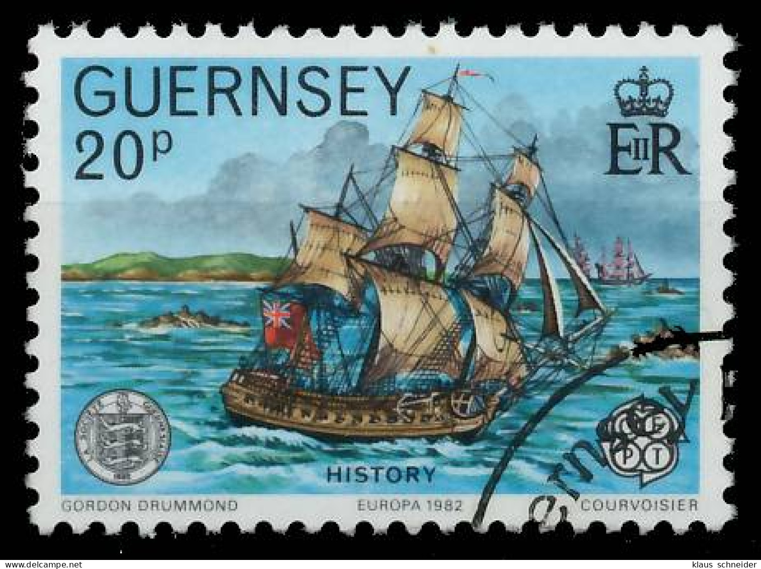 GUERNSEY 1982 Nr 247 Gestempelt X5B5312 - Guernesey