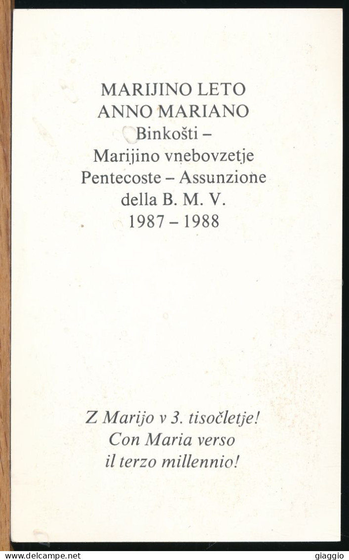 °°° SANTINO - ANNO MARIANO 1987/88 °°° - Godsdienst & Esoterisme