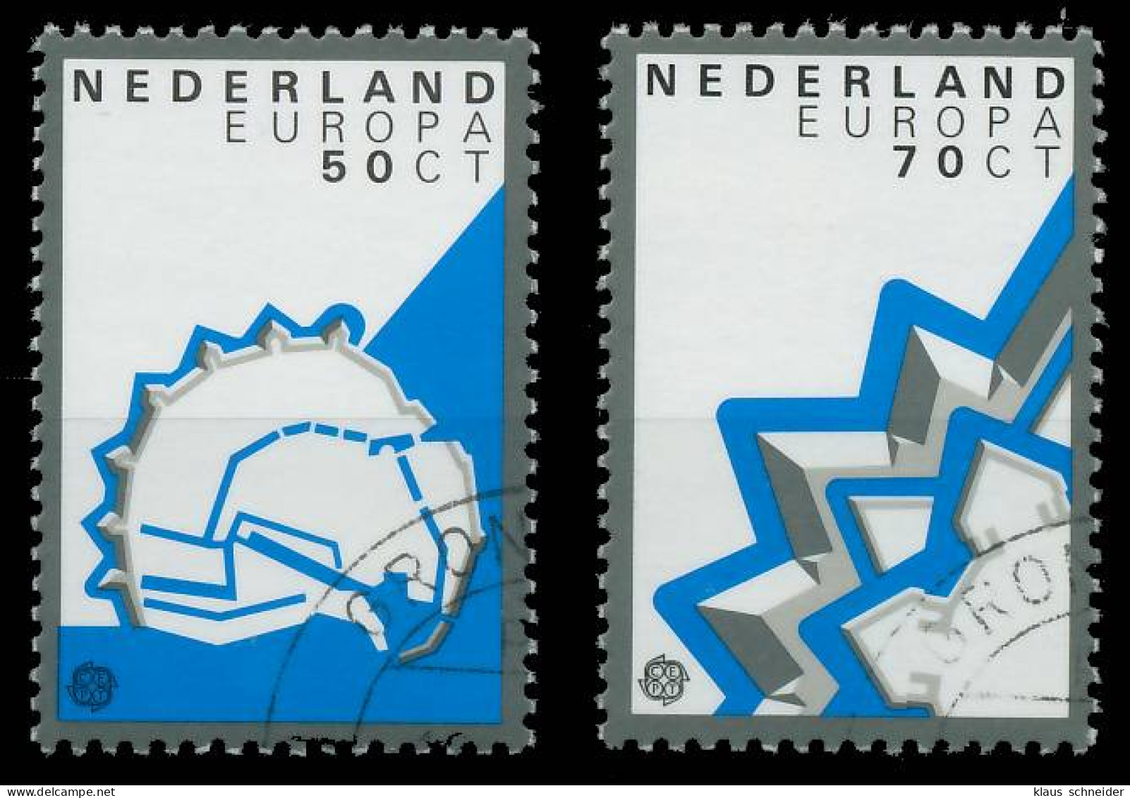 NIEDERLANDE 1982 Nr 1219-1220 Gestempelt X5B54DA - Used Stamps