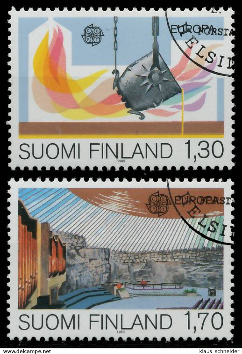 FINNLAND 1983 Nr 926-927 Gestempelt X5B5786 - Used Stamps
