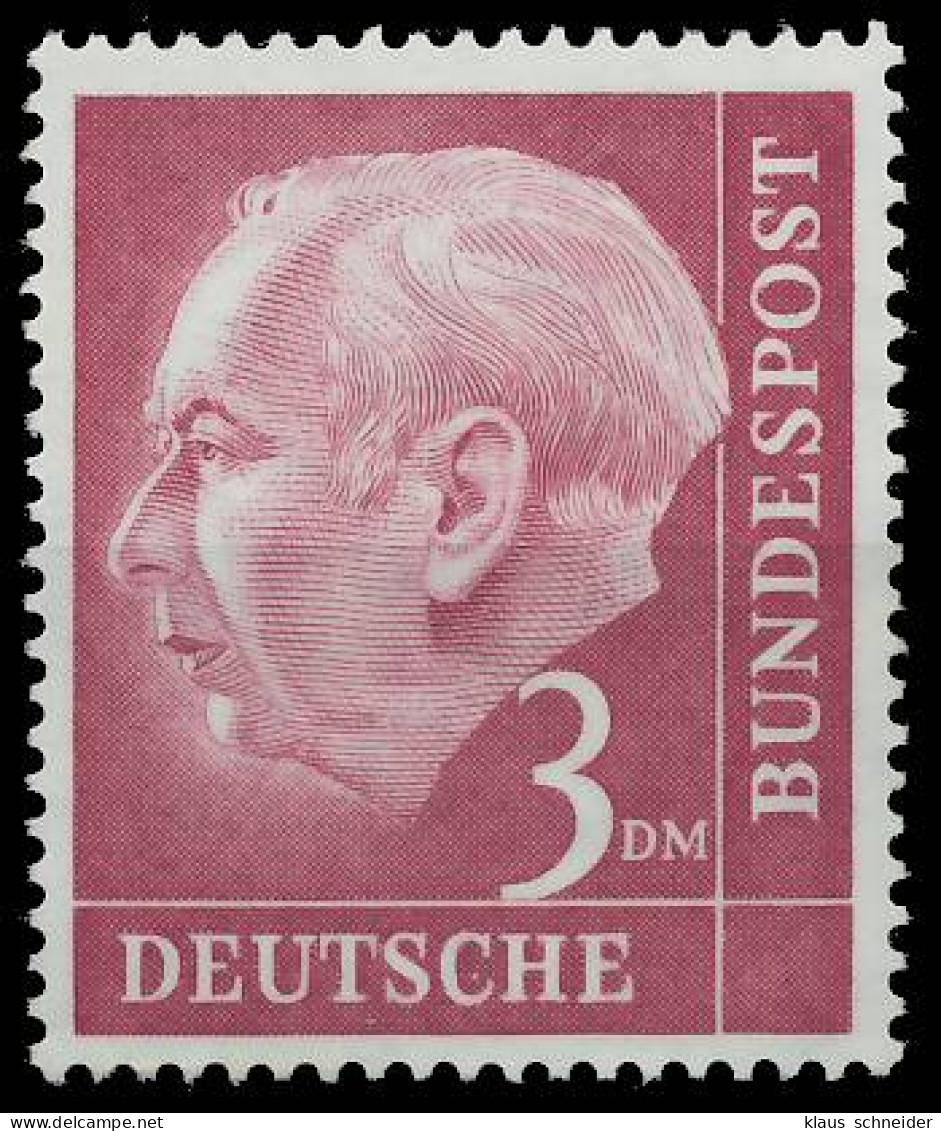 BRD BUND DS HEUSS 1 Nr 196xw Postfrisch X5B9256 - Unused Stamps