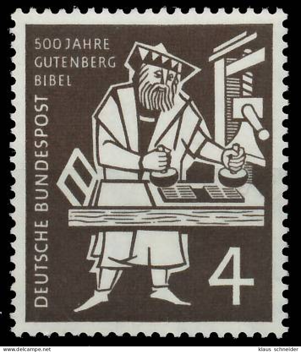 BRD BUND 1954 Nr 198 Postfrisch X5B921A - Unused Stamps