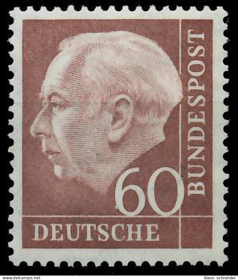 BRD BUND DS HEUSS 1 Nr 190 Postfrisch X5B9242 - Unused Stamps