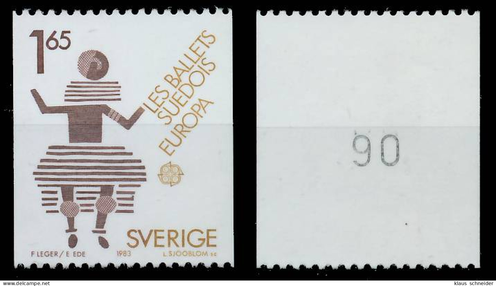 SCHWEDEN 1983 Nr 1237R Postfrisch X5B92E6 - Unused Stamps