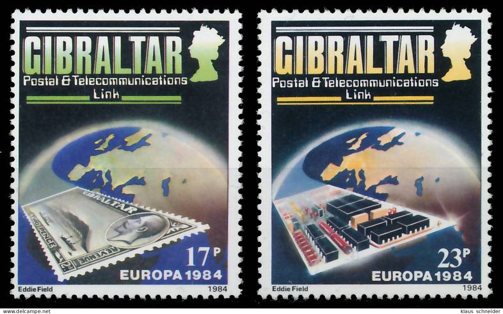 GIBRALTAR 1984 Nr 475-476 Postfrisch X5B943A - Gibraltar