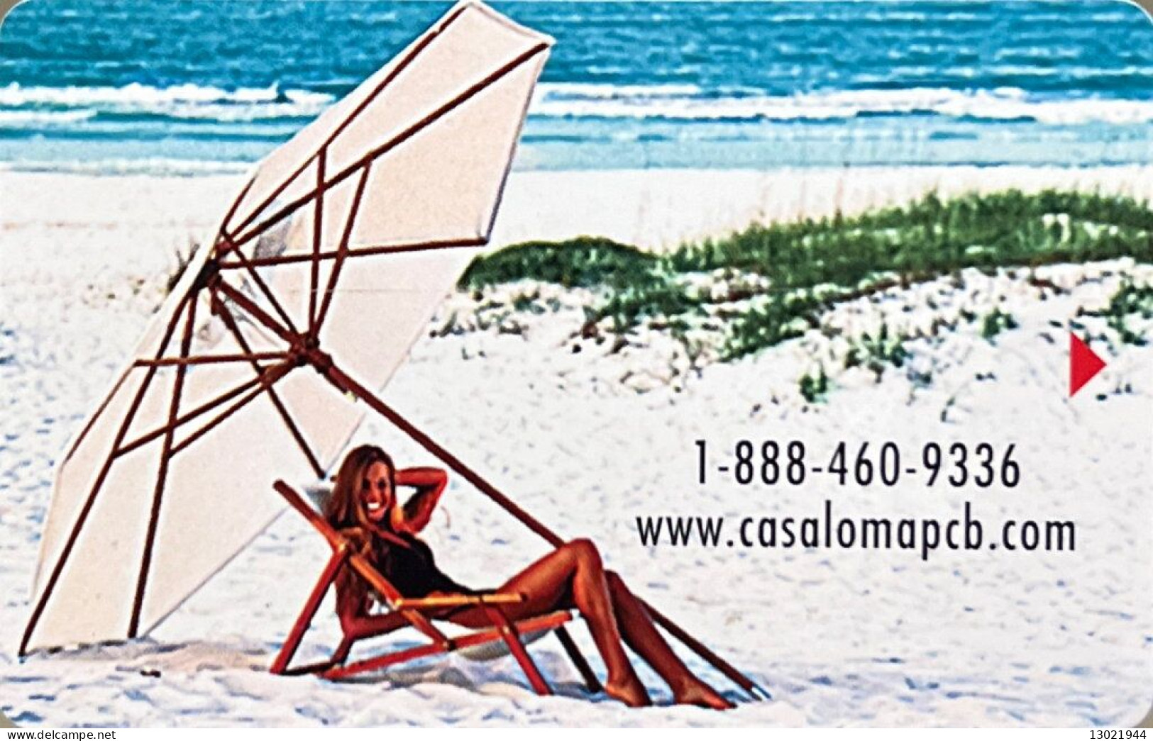 STATI UNITI   KEY HOTEL  Casa Loma Hotel -     Panama City Beach, FL - Cartes D'hotel