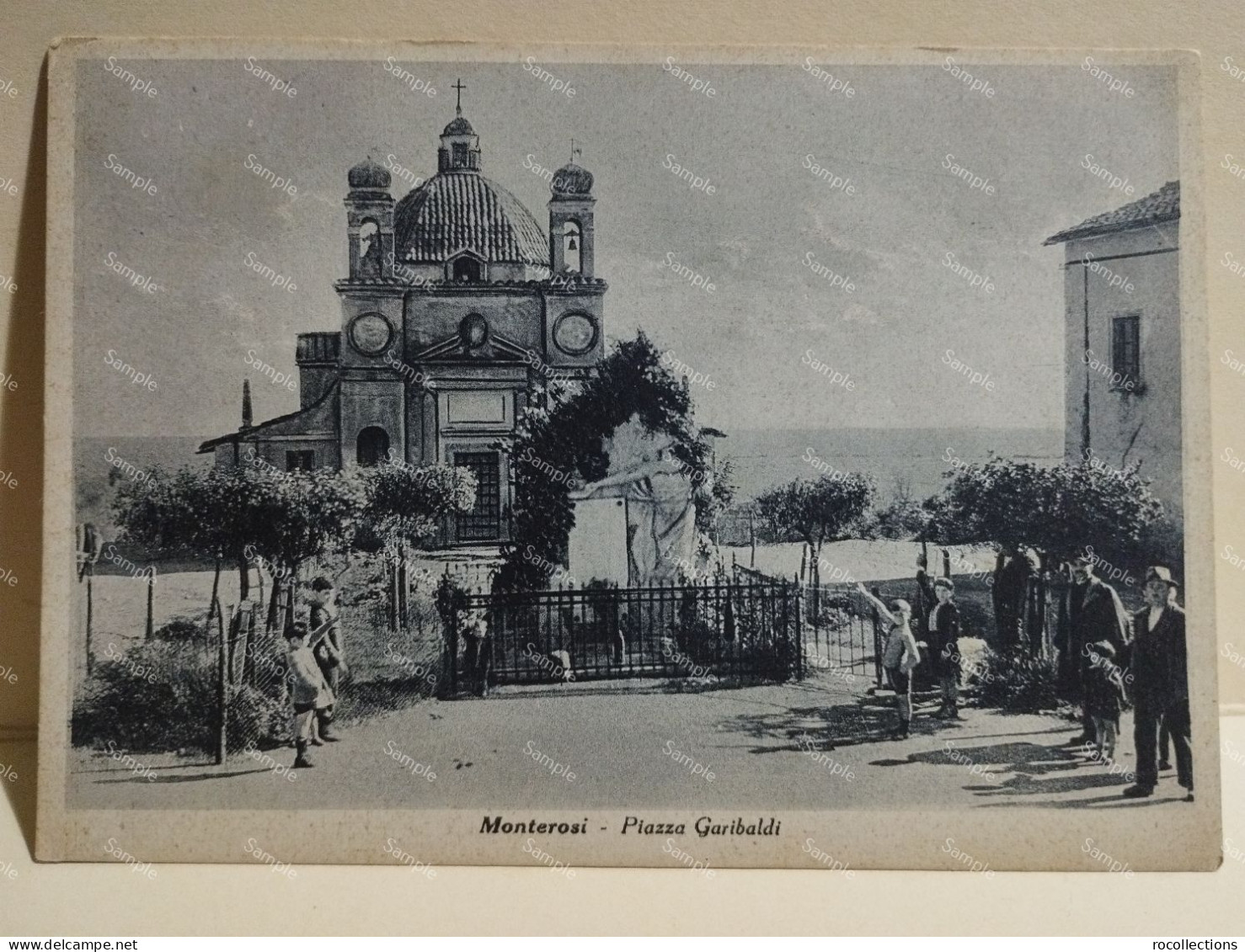 Italia MONTEROSI Piazza Garibaldi 1941. FG - Viterbo