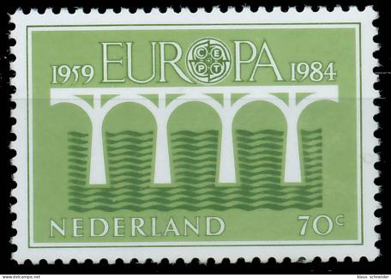 NIEDERLANDE 1984 Nr 1252A Postfrisch X5B9612 - Unused Stamps