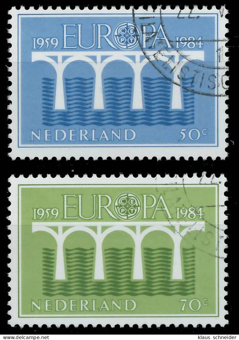 NIEDERLANDE 1984 Nr 1251A-1252A Gestempelt X5B960A - Used Stamps