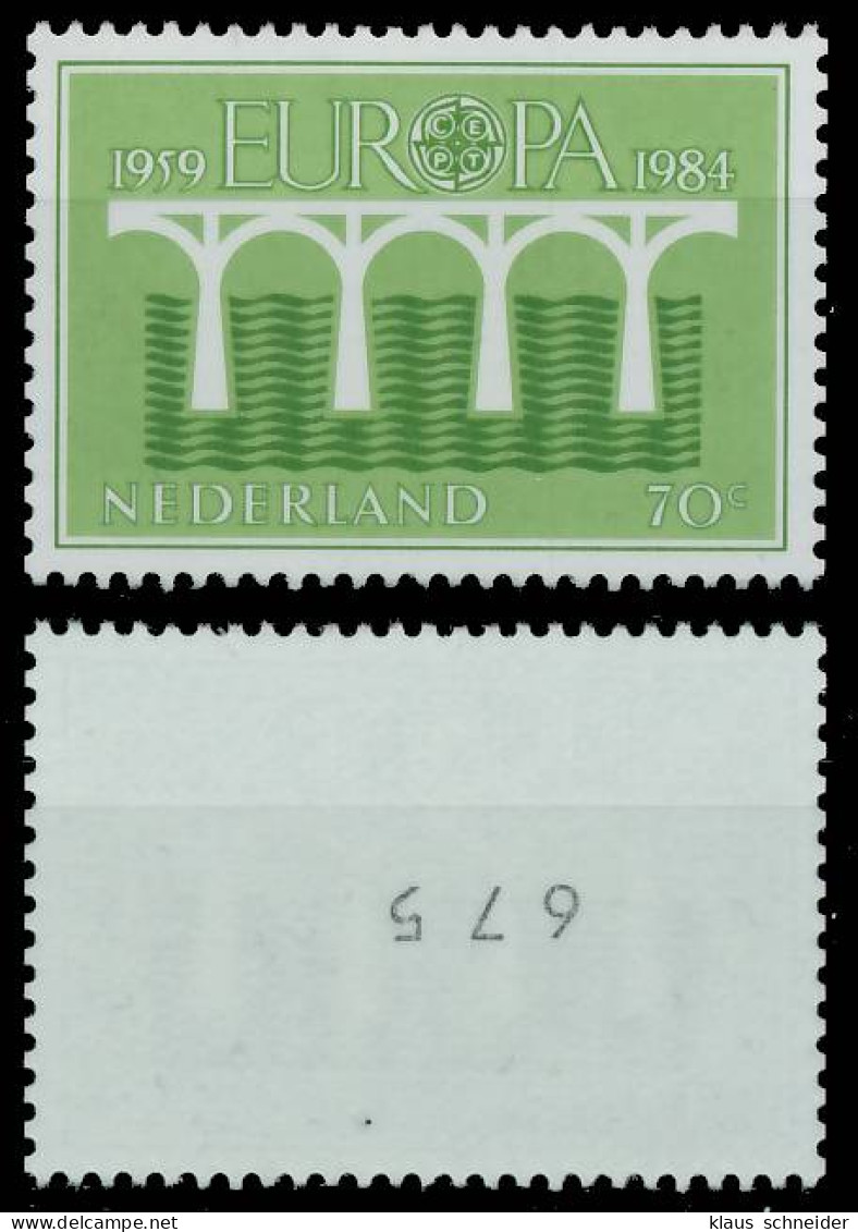 NIEDERLANDE 1984 Nr 1252CR Postfrisch X5B9736 - Unused Stamps