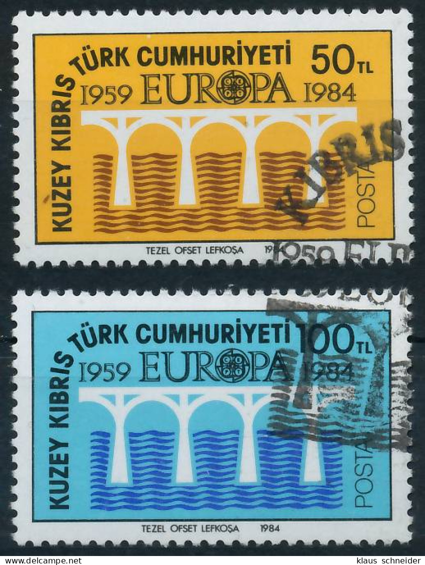 TÜRKISCH-ZYPERN 1984 Nr 142-143 Gestempelt X5B9766 - Usati