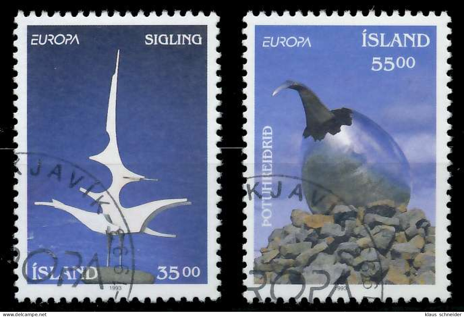 ISLAND 1993 Nr 786-787 Gestempelt X5DB1C6 - Gebruikt