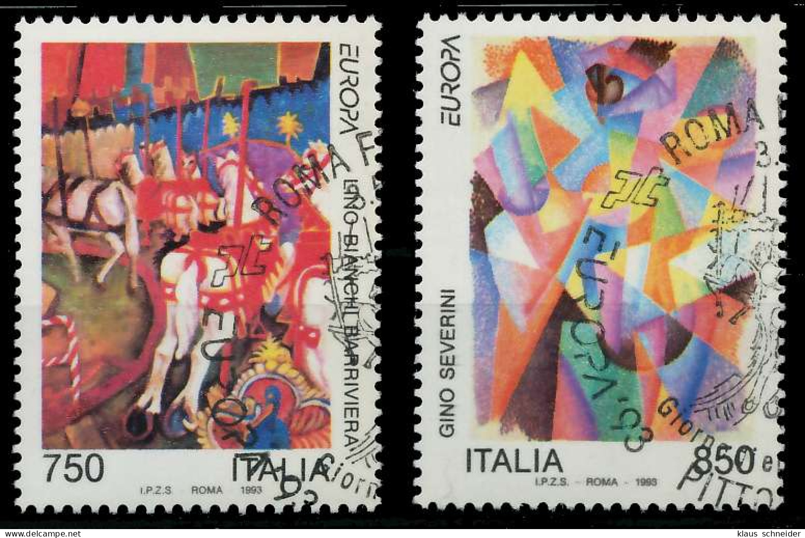 ITALIEN 1993 Nr 2279-2280 Gestempelt X5DB1CE - 1991-00: Afgestempeld