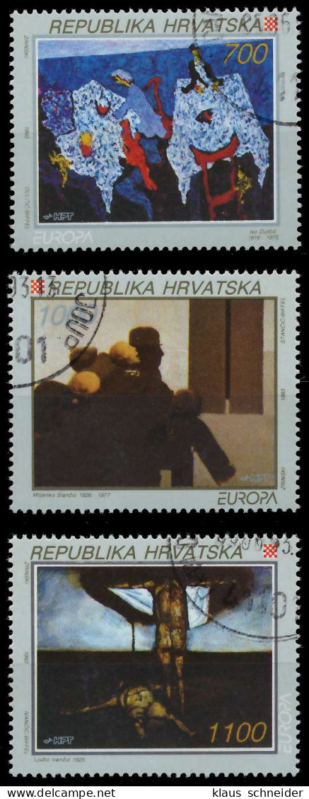 KROATIEN 1993 Nr 240-242 Gestempelt X5DB21A - Croatia