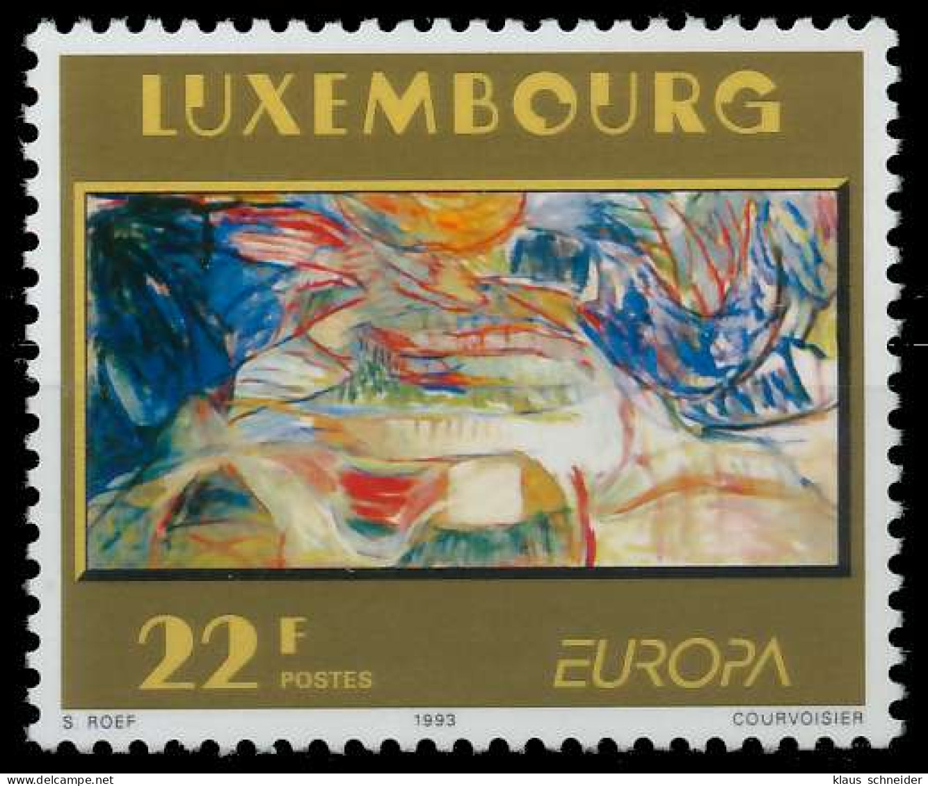 LUXEMBURG 1993 Nr 1319 Postfrisch X5DB272 - Ungebraucht