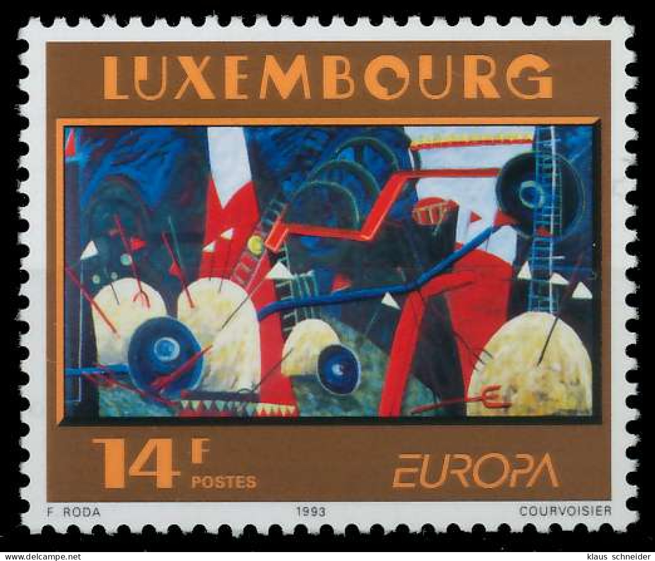 LUXEMBURG 1993 Nr 1318 Postfrisch X5DB26E - Unused Stamps